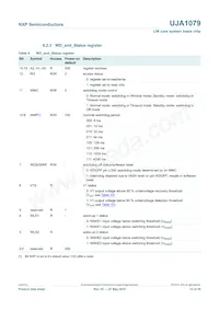 UJA1079TW/3V3/WD Datasheet Page 12