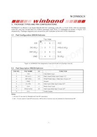 W25M02GVTCIT TR Datasheet Pagina 8