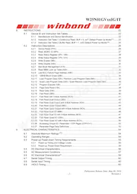 W25N01GVZEIT TR Datasheet Page 3