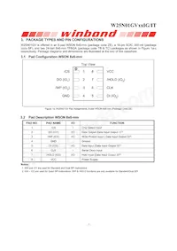 W25N01GVZEIT TR Datasheet Page 8