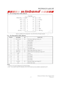W25N01GVZEIT TR Datasheet Page 9