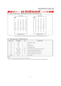 W25N01GVZEIT TR Datasheet Page 10
