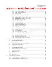 W25Q128FWFIG Datasheet Page 4