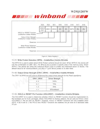 W25Q128FWFIG Datasheet Pagina 20