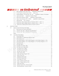 W25Q128JVCIQ Datasheet Page 3