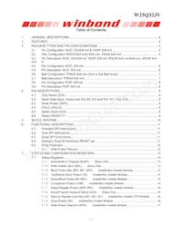 W25Q32JVTCIQ Datasheet Page 2
