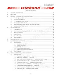 W25Q512JVBIM TR Datasheet Page 2