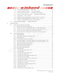 W25Q512JVBIM TR數據表 頁面 3