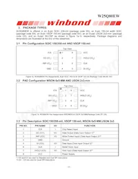 W25Q80EWUXIE TR Datasheet Page 6