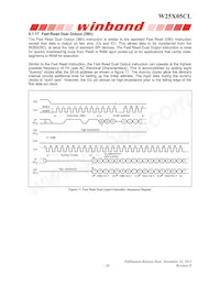 W25X05CLUXIG TR Datasheet Pagina 20