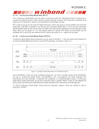 W25X05CLUXIG TR Datasheet Page 23