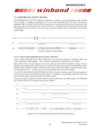 W29N02GZBIBA Datasheet Pagina 20