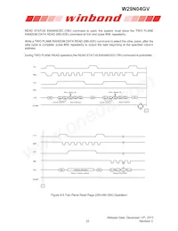 W29N04GVSIAA數據表 頁面 22