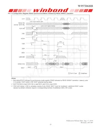 W957D6HBCX7I TR Datasheet Page 18