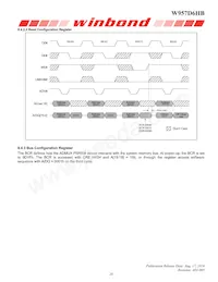 W957D6HBCX7I TR Datasheet Page 20