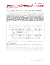 W9712G6KB25I Datasheet Page 20