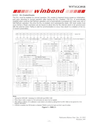 W971GG8SB25I Datasheet Pagina 12