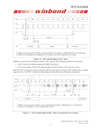 W971GG8SB25I Datasheet Page 19