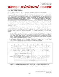 W971GG8SB25I Datasheet Pagina 20