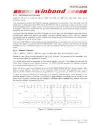 W971GG8SB25I Datasheet Pagina 22