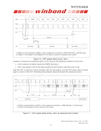 W9725G8KB25I Datasheet Pagina 19