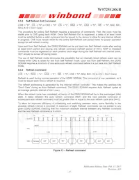 W9725G8KB25I Datasheet Pagina 22