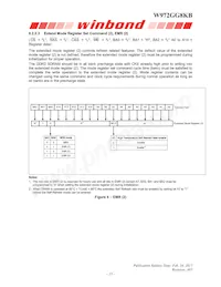 W972GG8KB25I Datasheet Page 13