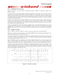 W972GG8KB25I Datasheet Page 22