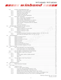 W97AH6KBQX2I Datasheet Page 4