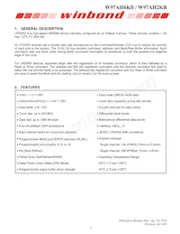 W97AH6KBQX2I Datasheet Page 6