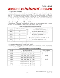 W9812G2KB-6I數據表 頁面 10