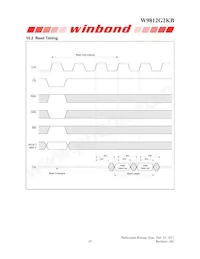 W9812G2KB-6I Datasheet Pagina 19