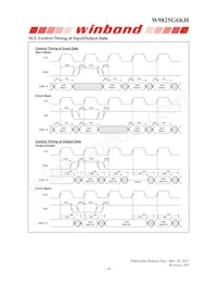 W9825G6KH-6I Datasheet Page 19