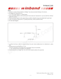 W9864G2JH-6 Datasheet Page 17