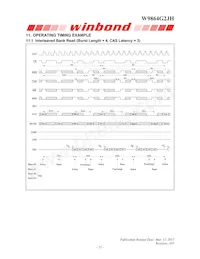 W9864G2JH-6 Datasheet Page 22