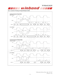 W9864G6KH-6I Datasheet Pagina 19