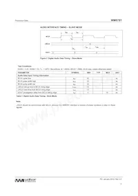 WM8781GEDS/RV Datasheet Page 9