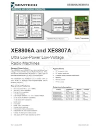 XE8807AMI026TLF Datasheet Copertura