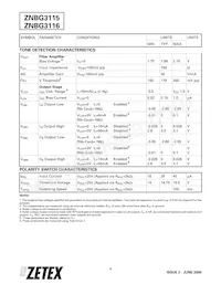 ZNBG3115Q20TC Datasheet Page 4