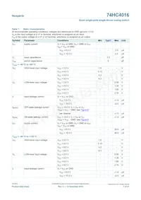 74HC4016D/AUJ數據表 頁面 7