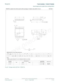 74HC4066PW/AUJ Datasheet Page 17