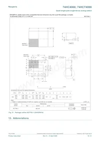 74HC4066PW/AUJ Datasheet Page 18
