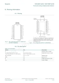 74HC4067D-Q100J Datasheet Page 5