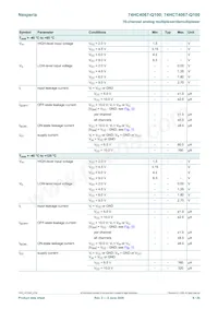 74HC4067D-Q100J Datasheet Page 9