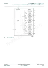 74HC4852PW-Q100 Datasheet Page 3