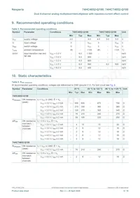 74HC4852PW-Q100 Datenblatt Seite 6