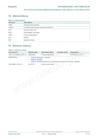 74HC4852PW-Q100 Datasheet Page 17