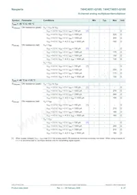 74HCT4051D-Q100 Datasheet Page 8