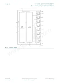 74HCT4052D-Q100 Datasheet Page 3