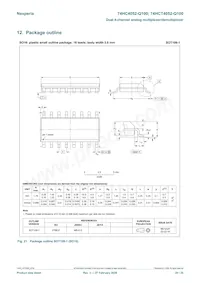 74HCT4052D-Q100 Datasheet Page 20